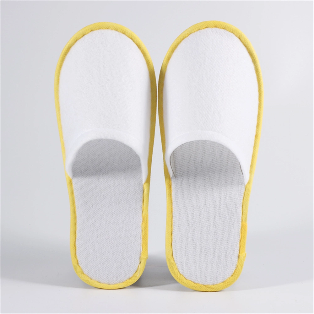 Disposable Slipper with Blue Strip for Hotel Room