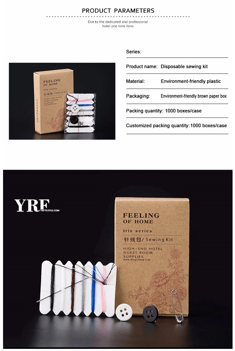 Yrf Hotel Products Wholesale High Quality Travel Sewing Kit Soap